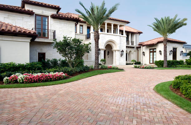 Permeable Paver Driveway in Christopher, IL